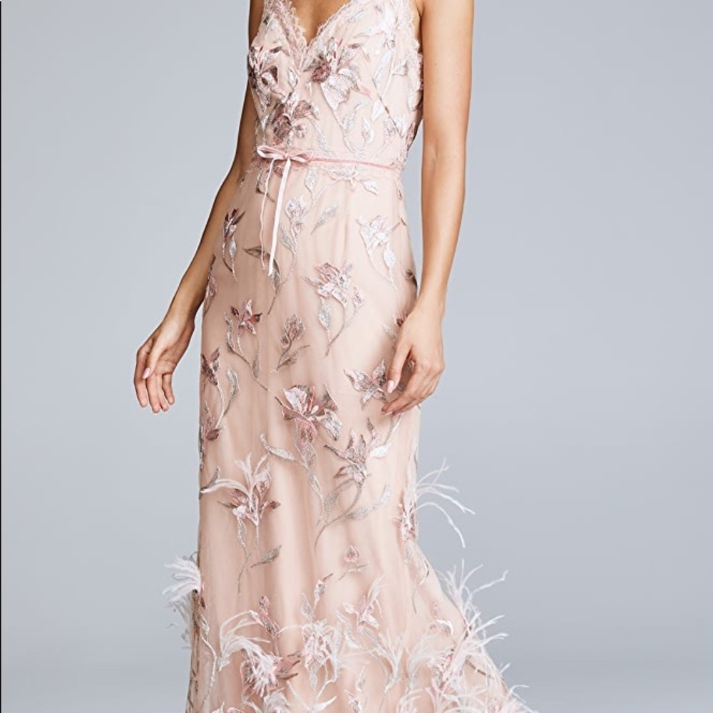 Marchesa Notte Evening Dress